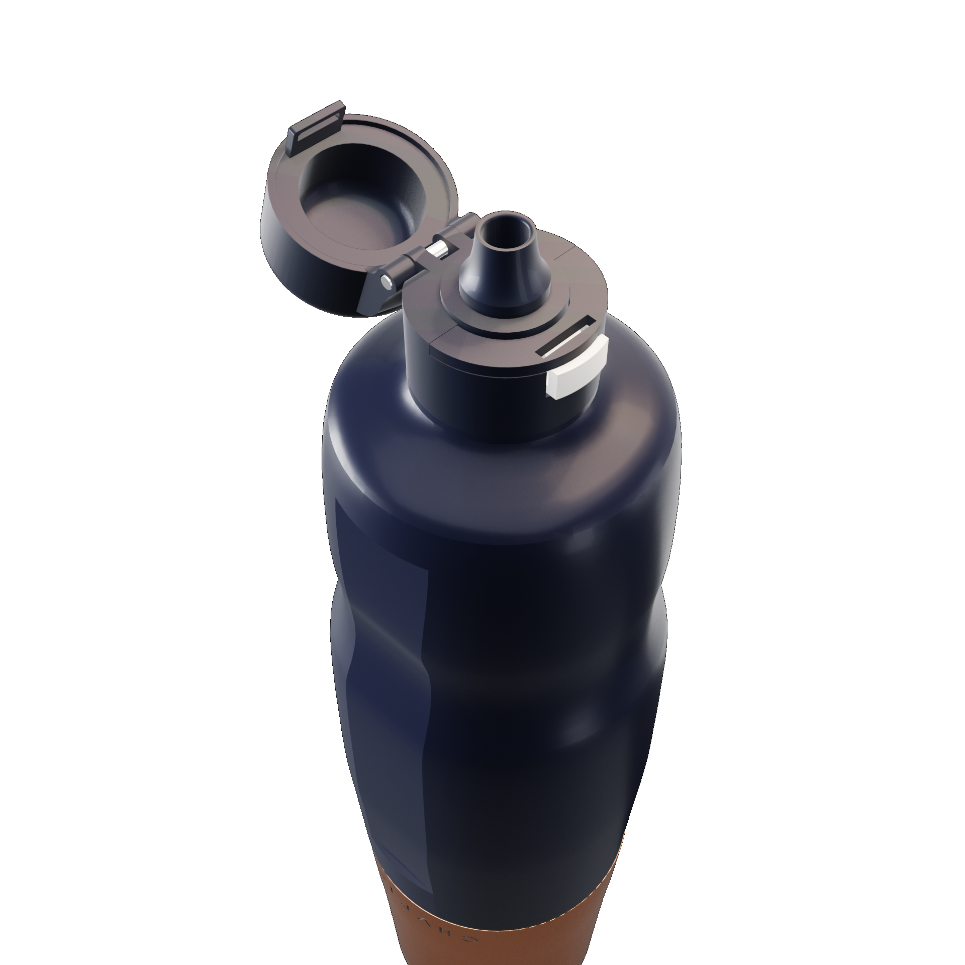 The Chalice Bottle, top detail